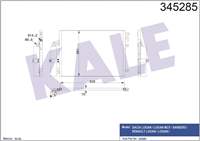 KALE RADYATOR 6001550660 / 8200090213