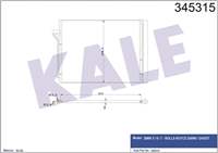 KALE RADYATOR 64539189238 / 6805452 / 9189238