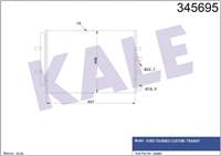 KALE RADYATOR 1778169 / BK2119710AB BK2119710AB