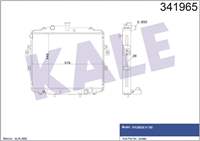 KALE RADYATOR 25310-4F210 25310-4F210