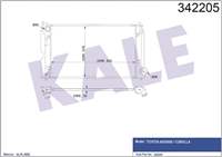 KALE RADYATOR 16400-0G020 / 16400-0G030 / 16400-0 164000G020