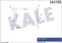 KALE RADYATOR 98AB8005DF / 1061188 / 1079157