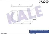 KALE RADYATOR 164000D400 / 164000D410 / 164002216 164000D400
