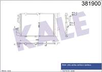 KALE RADYATOR 09130610 / 13192901 / 93183305 1850073 1850291