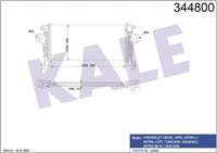 KALE RADYATOR 1302144 / 13267646  1302144 13267646