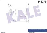KALE RADYATOR 644872 / 644875 / 96090004