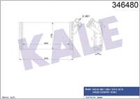 KALE RADYATOR 6448A7 / 9566944680