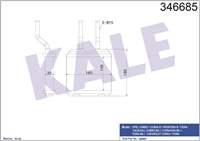 KALE RADYATOR 1618020 / 52463287 / 62459431