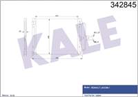KALE RADYATOR 7701038395 / 7701038227 7701038395