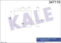 KALE RADYATOR 1618142 / 9117283 1618142