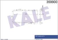 KALE RADYATOR ZL05-15-200 / ZL01-15-200A