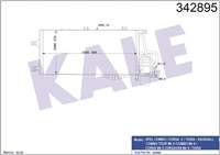KALE RADYATOR 13106020 / 13106021 / 93177423