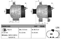 DENSO C2D16464 / 8W83-10300-AB