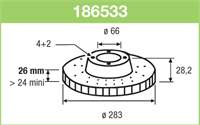 VALEO 186533 4249J1