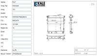 KALE RADYATOR 0106092AL 85008077