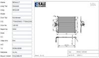 KALE RADYATOR 050ABC020 7700432392