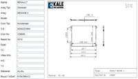 KALE RADYATOR 050ABC040 8200223000
